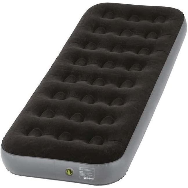 Outwell Classic Single Airbed Flocked Camping Inflatable Mattress Air Bed - Outwell - My Roof Tent