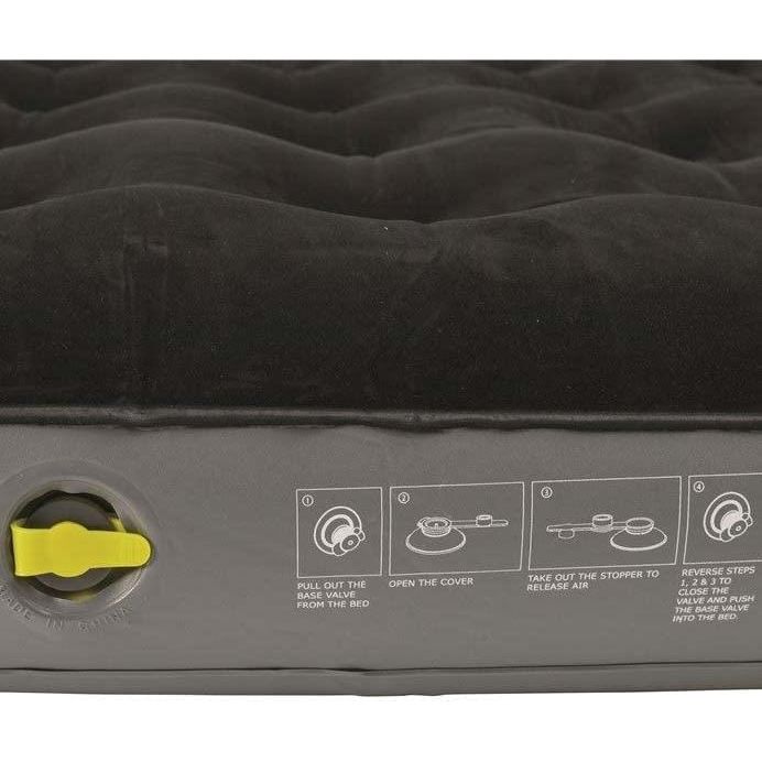 Outwell Classic Single Airbed Flocked Camping Inflatable Mattress Air Bed - Outwell - My Roof Tent