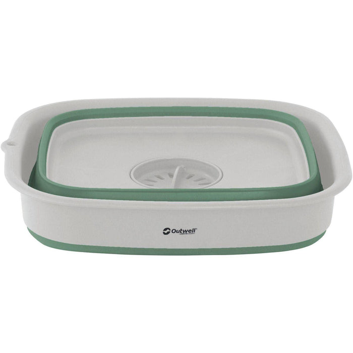 Outwell Collaps Callapsible Wash Bowl with Drain - Shadow Green - Outwell - My Roof Tent