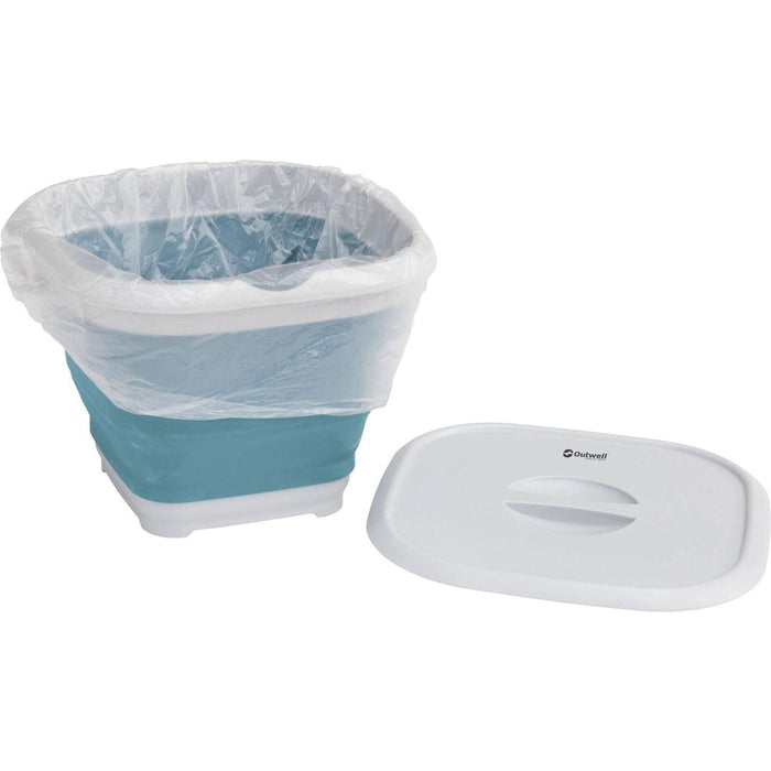 Outwell Collaps Collapsible Bin w/lid Classic Blue 9l - Outwell - My Roof Tent