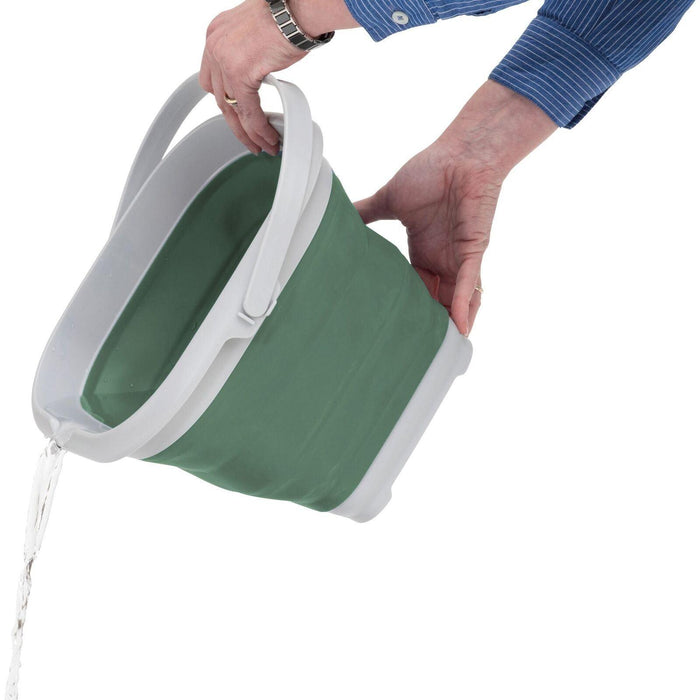 Outwell Collaps Collapsible Bucket Square w/lid 9l - Outwell - My Roof Tent