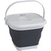 Outwell Collaps Collapsible Bucket Square w/lid Navy Night 9l - Outwell - My Roof Tent