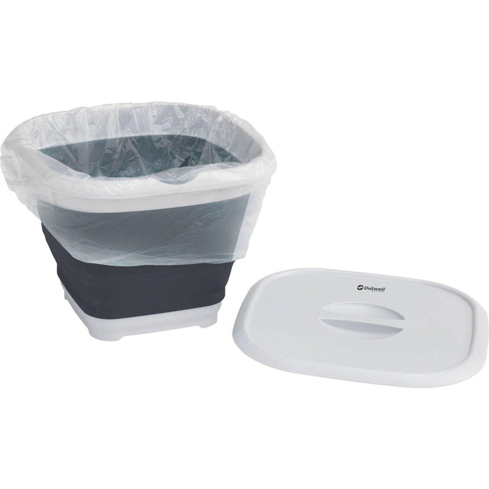 Outwell Collaps Collapsible Bucket Square w/lid Navy Night 9l - Outwell - My Roof Tent