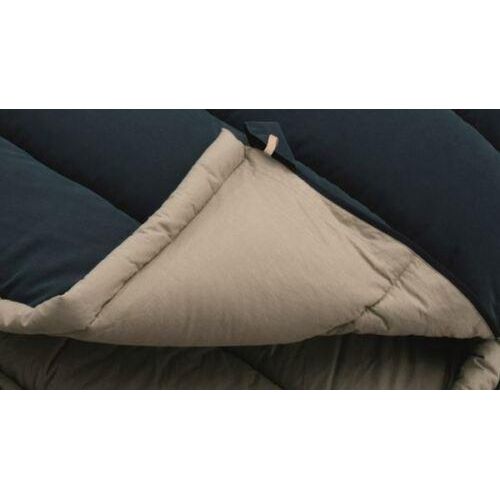 Outwell Constellation Lux Double Luxury 3 - 4 Season Sleeping Bag - Brown - Outwell - My Roof Tent