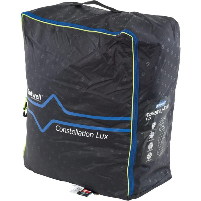Outwell Constellation Lux Double Luxury 3 - 4 Season Sleeping Bag - Brown - Outwell - My Roof Tent