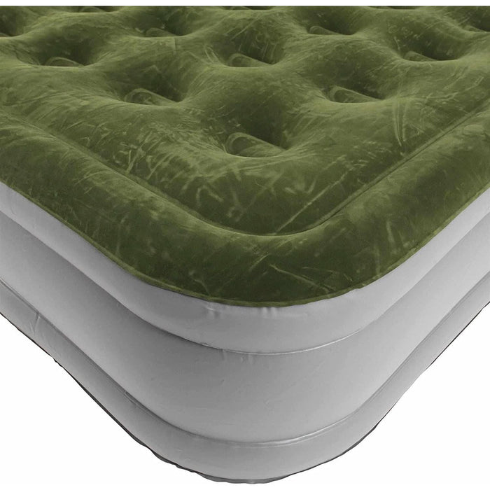 Outwell Flock Excellent Double Airbed Camping Raised High Air Bed Mattress - Outwell - My Roof Tent