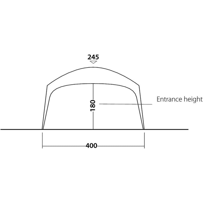 Outwell Summer Lounge XL 3 x 3 Event Shelter Gazeebo with UPF 50+ - Outwell - My Roof Tent