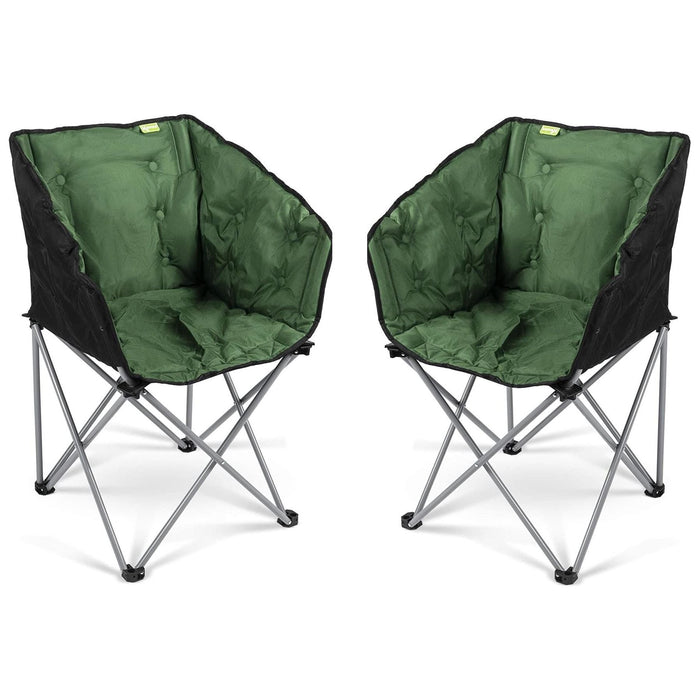 Pair of Kampa Padded Camping Tub Chair - Kampa - My Roof Tent