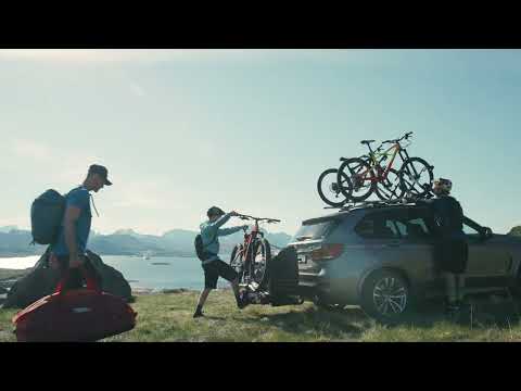 Thule BackSpace XT foldable towbar carrier cargo black Towbar cargo carrier - Thule - My Roof Tent