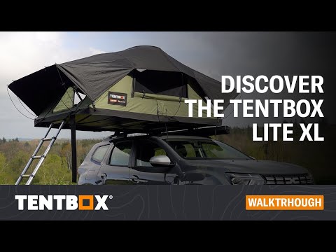 TentBox Lite XL Roof Tent 4 Person - TENTBOX - My Roof Tent