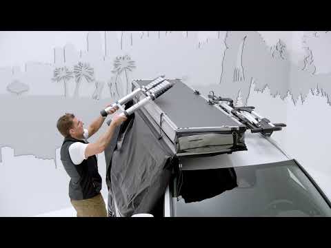 Thule Foothill two-person Low Profile roof top tent agave green - Thule - My Roof Tent