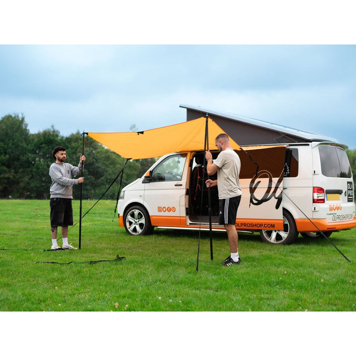 Olpro Rectangle Canopy/Shade (Orange l) - Olpro - My Roof Tent