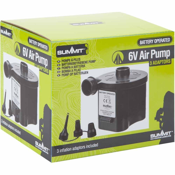 Summit Battery Powered Powerful Air Pump for Air Bed Mattress Inflatables Boat - Summit - My Roof Tent
