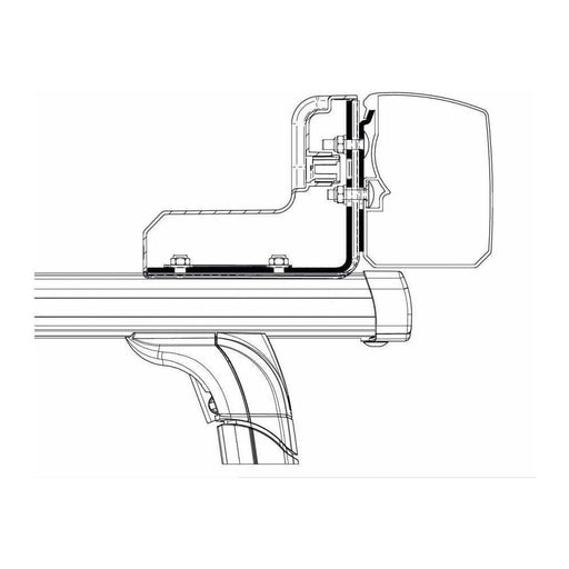 Thule Adapter Bracket Set fits Thule Roof Bars Racks to fit Thule Omnistor 3200 - Thule - My Roof Tent