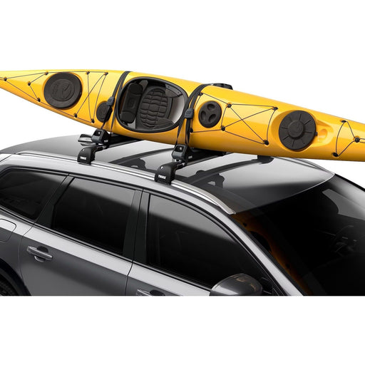 Thule Hull-a-Port Aero kayak carrier rack foldable j-style black - Thule - My Roof Tent