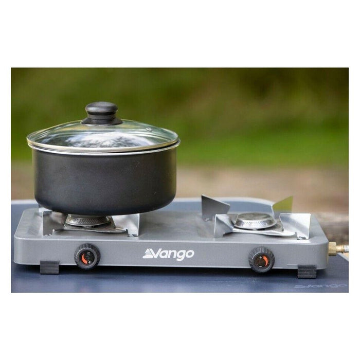 Vango Blaze Double Burner Gas Camping Cooker Camp Stove - Vango - My Roof Tent