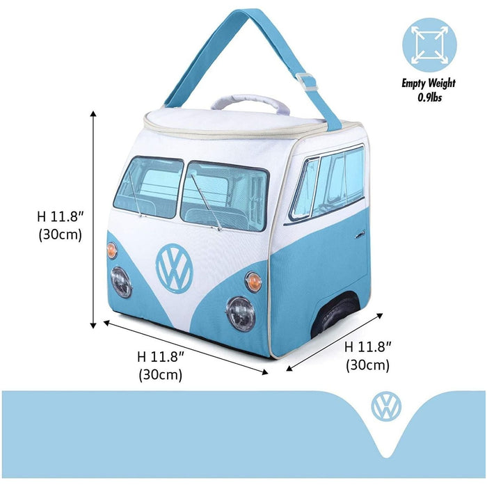 VW Volkswagen Campervan Blue 30L Insulated Coolbag Ice Cool Bag Cooler - VW - My Roof Tent