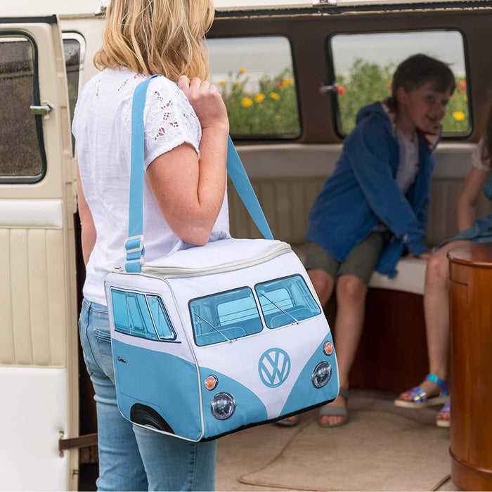 VW Volkswagen Campervan Blue 30L Insulated Coolbag Ice Cool Bag Cooler - VW - My Roof Tent